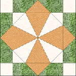 Alaska block quilt pattern