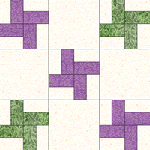 Illinois quilt block pattern