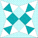 Iowa quilt block pattern