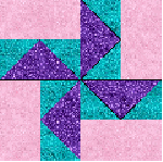 Louisiana quilt block pattern
