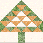 Maine quilt block pattern