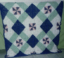 May Flowers crocheted quilt pattern