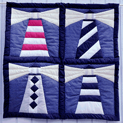 Lighthouse Wall Hanging quilt pattern