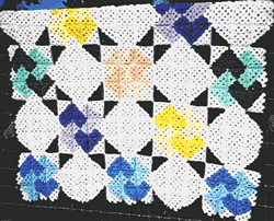 Card Tricks crocheted quilt pattern