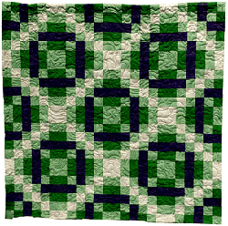 Double Irish Chain quilt pattern