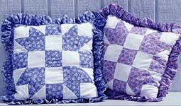 Four X pillow pattern
