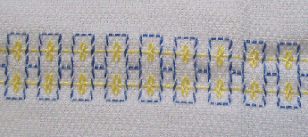 Huck embroidery border kit 8