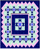 Stars & Cubes quilt pattern