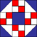 South Dakota quilt block pattern