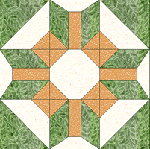 Wisconsin quilt block pattern