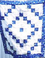 Around the World in 4 quilt pattern