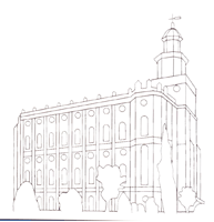 St. George Temple quilt pattern