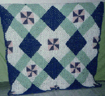 May Flowers Crocheted Quilt