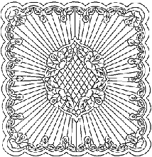 Wholecloth queen quilt pattern