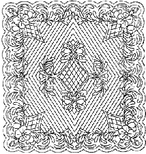 Wholecloth queen quilt pattern