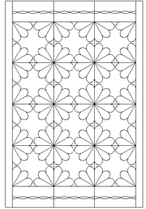 Wholecloth quilt pattern