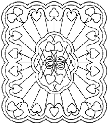 Wholecloth crib quilt pattern