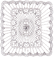 Wholecloth queen quilt pattern