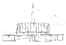 Ogden Temple quilt pattern