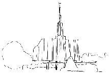 Seattle Temple quilt pattern