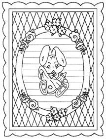 bunny wholecloth quilt pattern