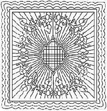 Wholecloth queen quilt pattern 