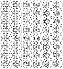 Wholecloth full size quilt pattern