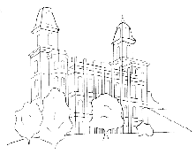 Manti Temple quilt pattern