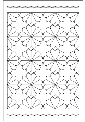 doll wholecloth quilt pattern