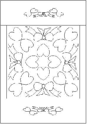 doll wholecloth quilt pattern