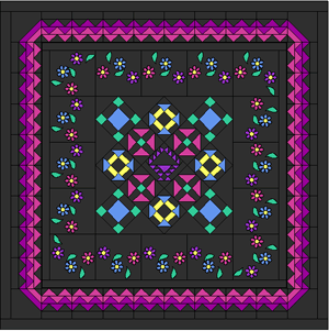 Almost Amish quilt pattern 
